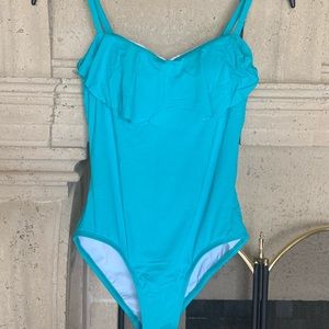 Teal One Piece Swimsuit